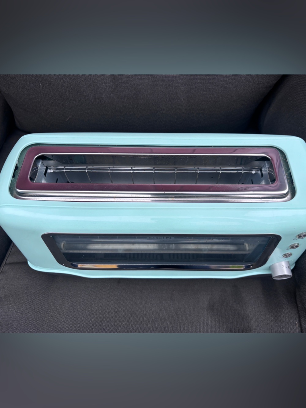 Dash aqua clear view toaster - Picture 5 of 13